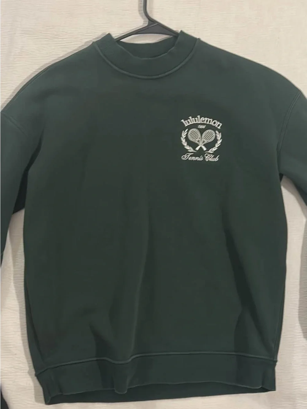 lululemon athletica Dark Green Tennis Club Crewneck Sweatshirt